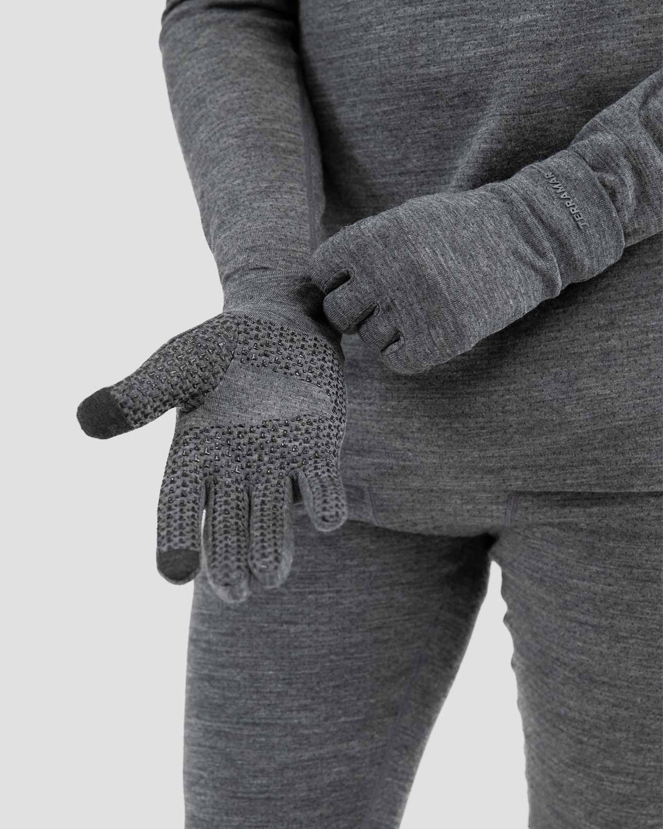  MERIWOOL Merino Wool Glove Liners - Touchscreen Compatible :  Sports & Outdoors