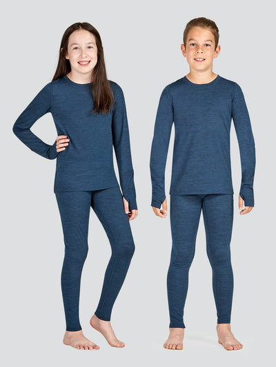 2.0 Kids' Thermolator® Midweight Performance Baselayer Crew Shirt