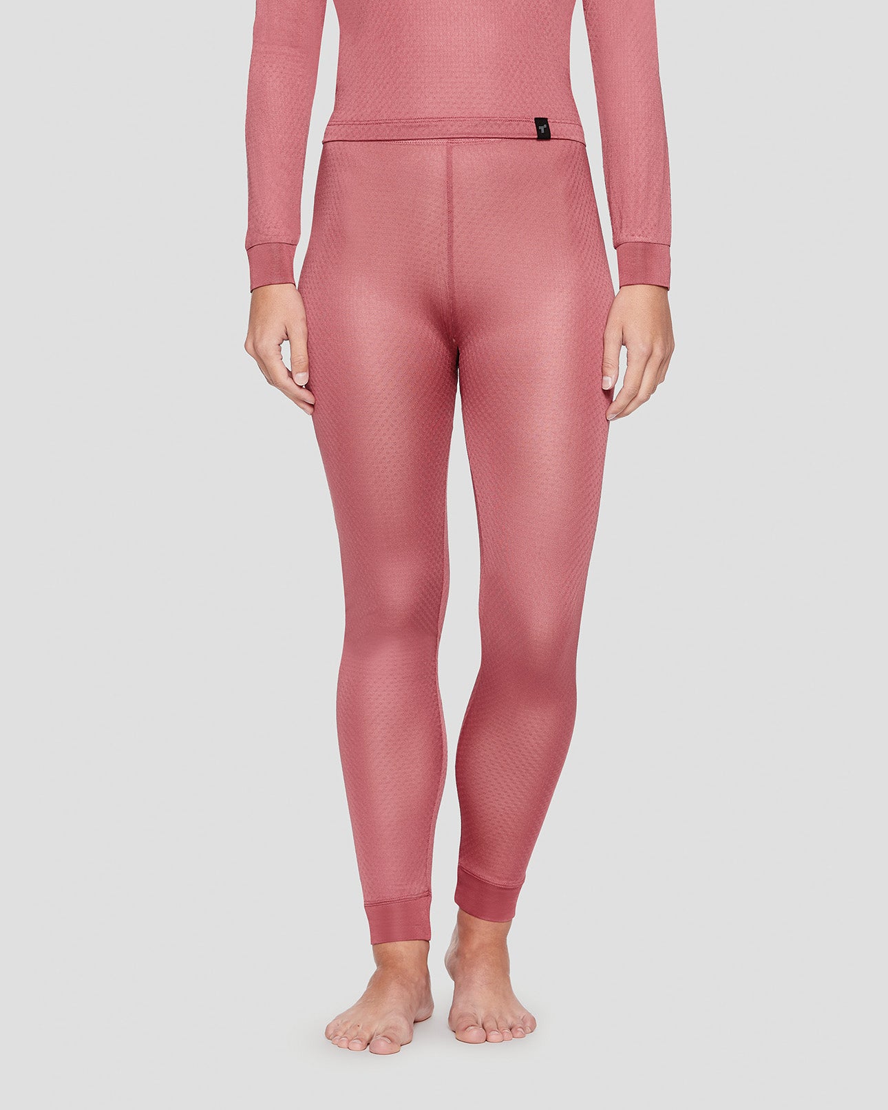 STRATEGIC TOP - Black & Pink - Women's Silk thermal baselayer