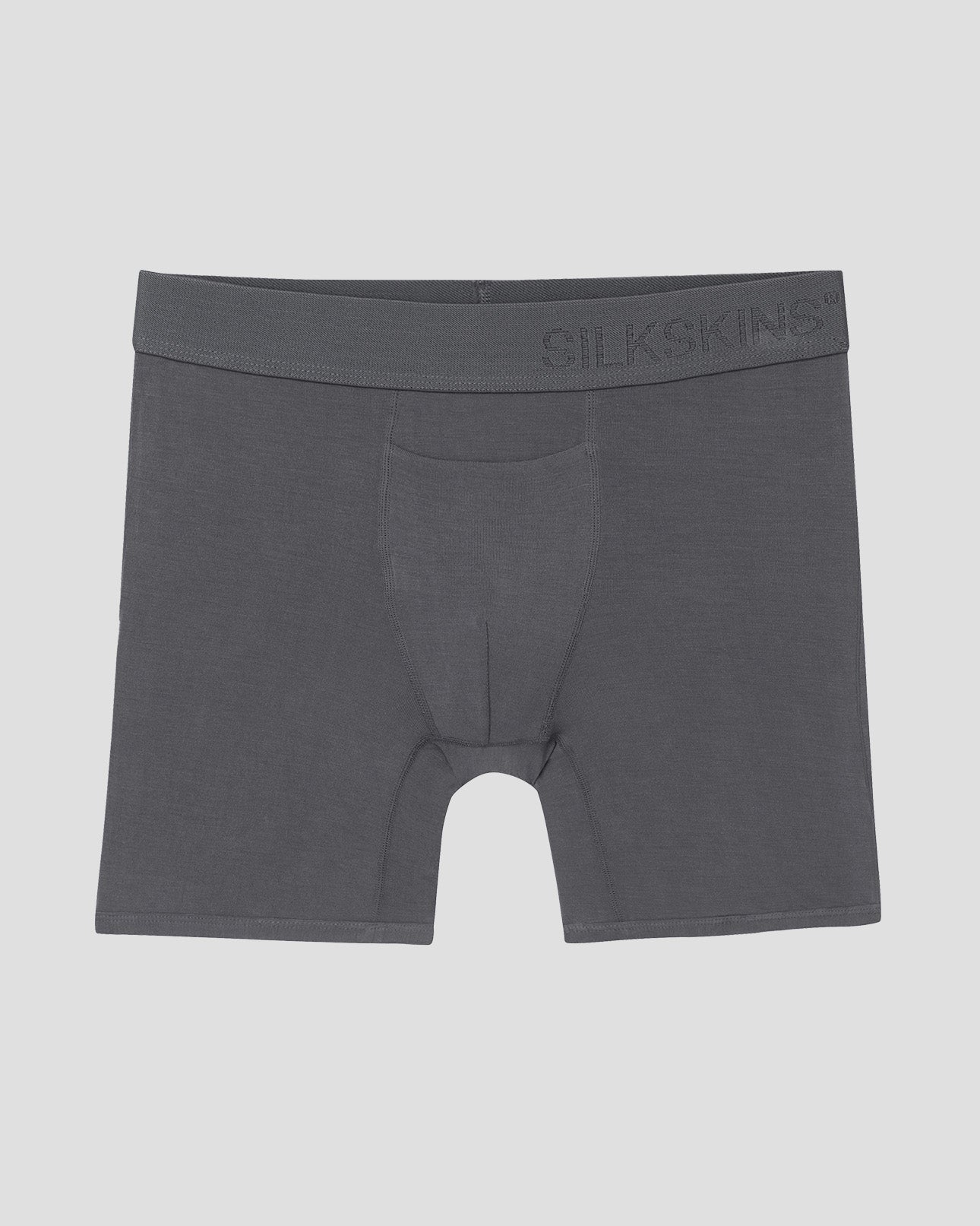 Men s SilkSkins 6 Inch Boxer Briefs