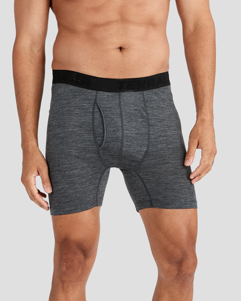 Men's All-Season Merino Wool Boxer Briefs | Terramar